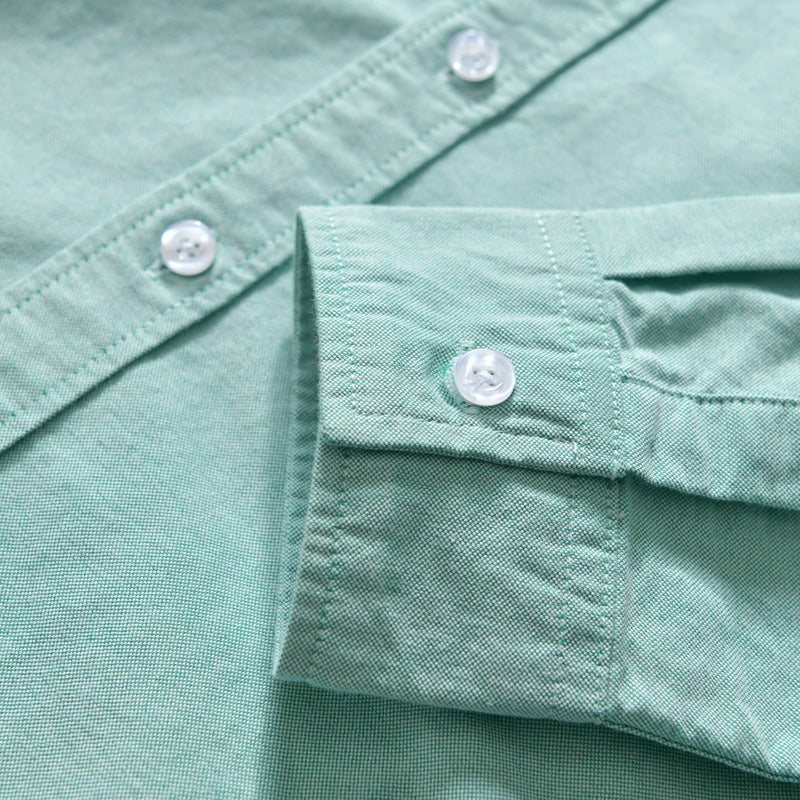 Men's Casual Minimalist Long Sleeve Shirt