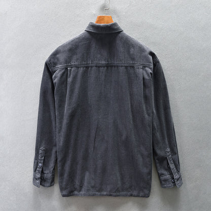 American Fashion Personalized Men's Shirt Jacket